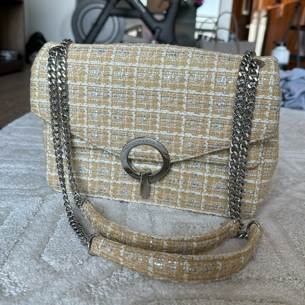 Sandro Yza Tweed Bag